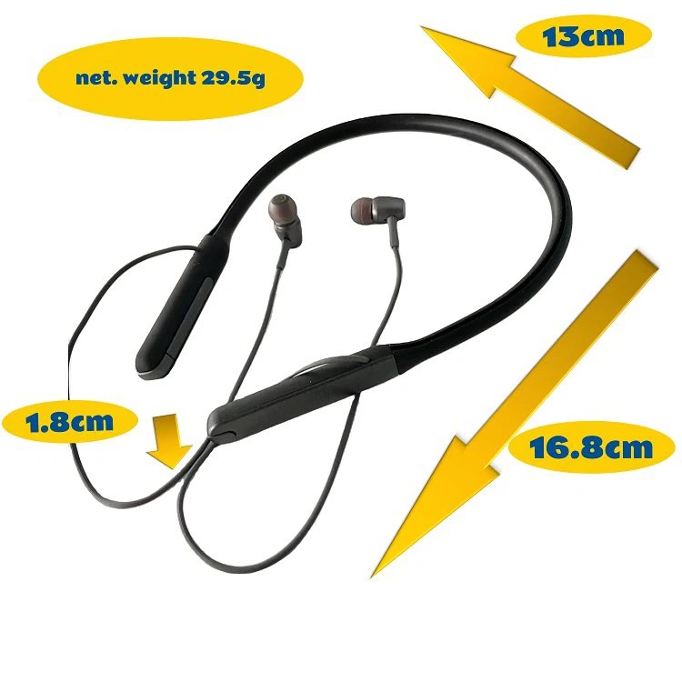 size of the neckband hearing aid