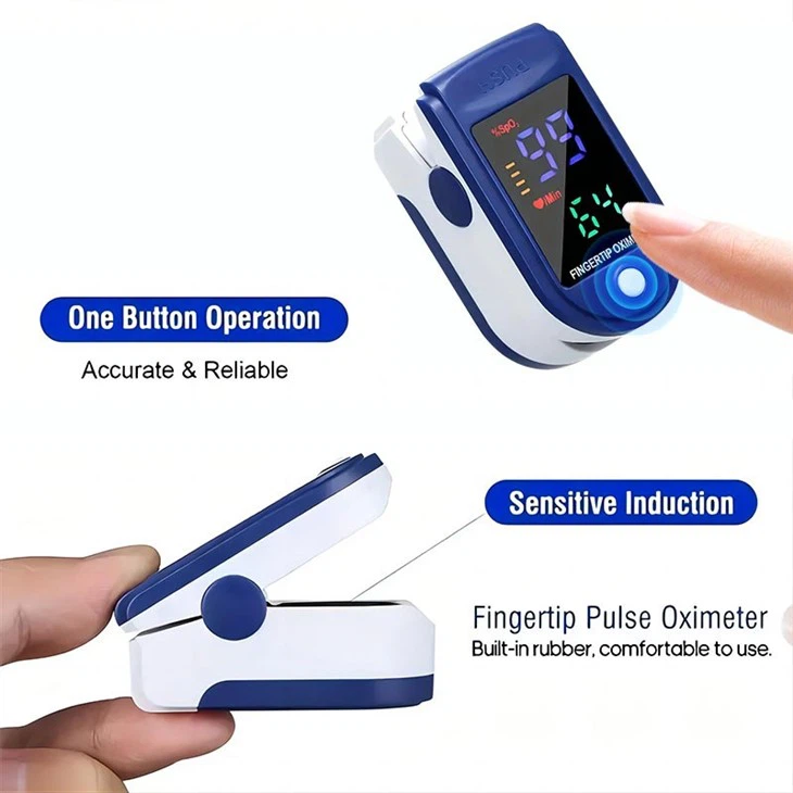 Portable Digital Fingertip Pulse Oximeter