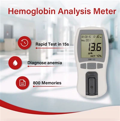 HB -mittarin hemoglobiinitestauslaitteet